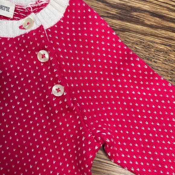 NWT Tucker +Tate Knit Bunny Romper - Picture 5 of 15